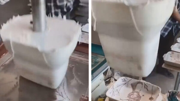 Schalen bedrukken is niet altijd lopendebandwerk