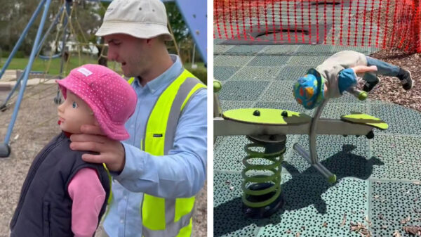 Eens even kijken of deze speeltuin door de keuring komt