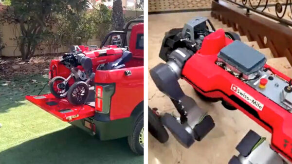 Even genieten van de Swiss-Mile, de alleskunner onder de robots