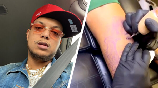 All Ronnie Flex wants is a tatoeage van Mariah Carey op zijn bovenbeen