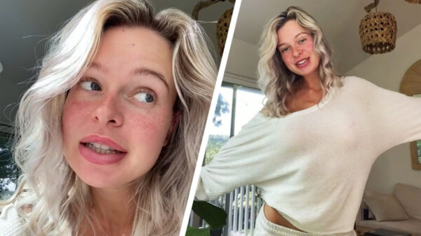 Ze is ontzettend blij dat ze nog steeds op deze aarde rondloopt