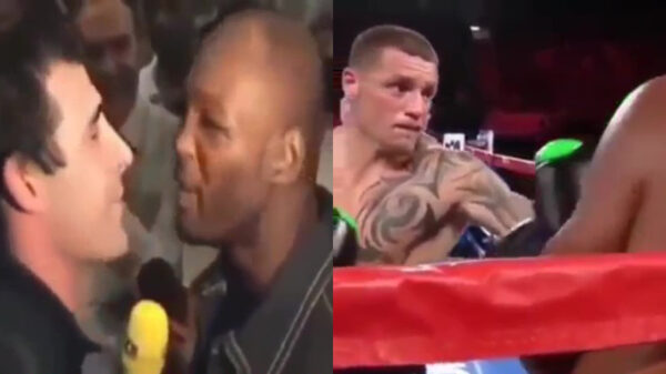 Racistische bokser Bernard Hopkins krijgt een paar mokerharde karmaklappen