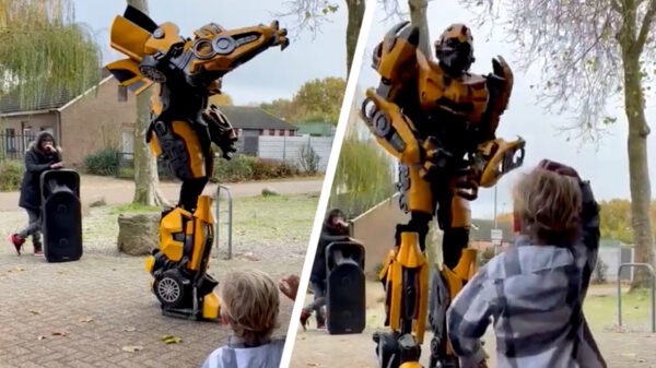 Stampend richting het weekend met Bumblebee en deze eindbaas