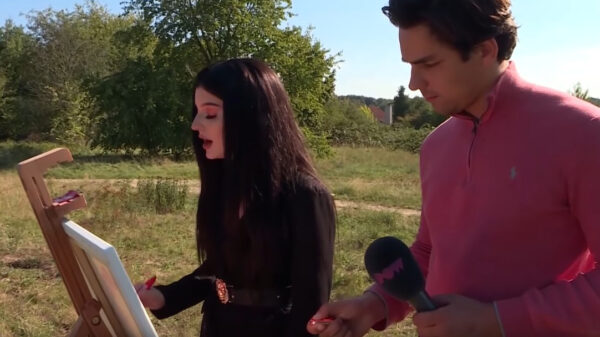 Slijptol brengt bezoekje aan een nieuwe meesterschilder van het programma 'Tussen Kunst en Kl*t'