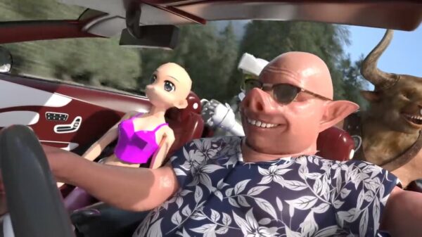 De bizarre animatie van de dag komt weer ouderwets van Cool 3D World