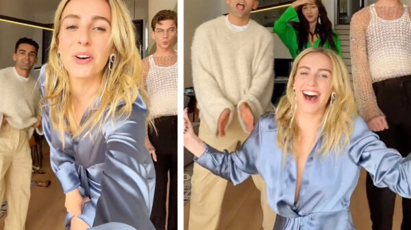 Bijna een ongelukkig momentje voor de dansende Iris Enthoven op TikTok