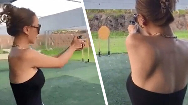 Weer wat geleerd: de loop van een pistool is gloeiend heet na het schieten