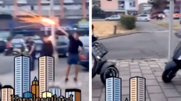 Politieauto met vuurwerk beschoten in het altijd gezellige Kanaleneiland