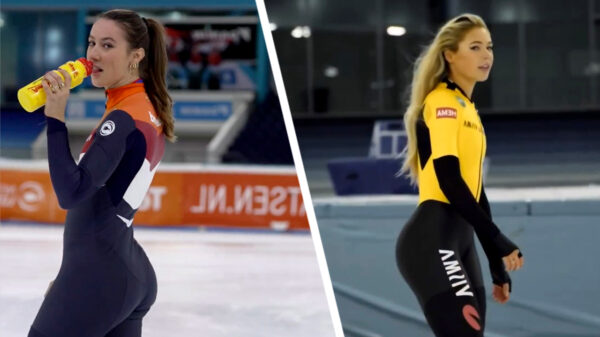 Who did it better: Suzanne Schulting doet een Jutta Leerdammetje