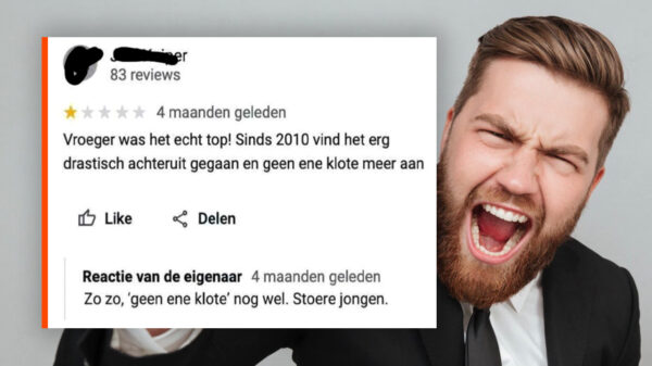 20 eigenaren die met gestrekt been in alle hatelijke reviews gingen