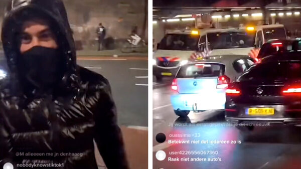 Eencellige relschopper gooit voor Alex Soze baksteen naar politieauto in Den Haag