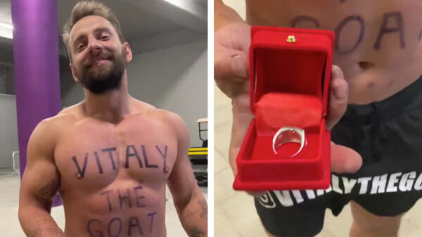 Dit is de hilarische reden waarom Vitaly Zdorovetskiy tijdens Nederland - Argentinië het veld opstormde