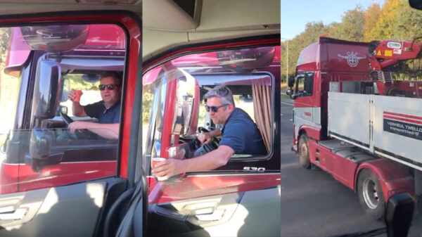 Dit is de reden waarom vrachtwagenchauffeurs elkaar altijd zo langzaam inhalen!