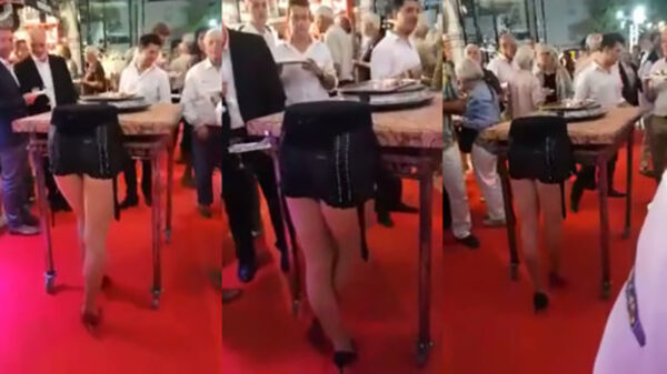 Whut: hebben we hier te maken met een robot of zijn het echte vrouwenbenen?