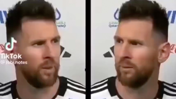 Messi heeft weer eens ruzie hoor