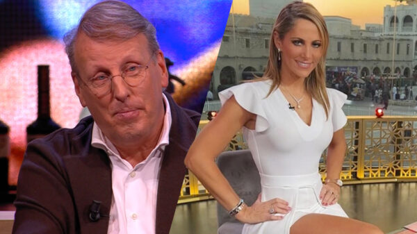 Chris Woerts glijdt bijna van zijn krukje tijdens gesprek over Mexicaanse sportjournalist Inés Sainz