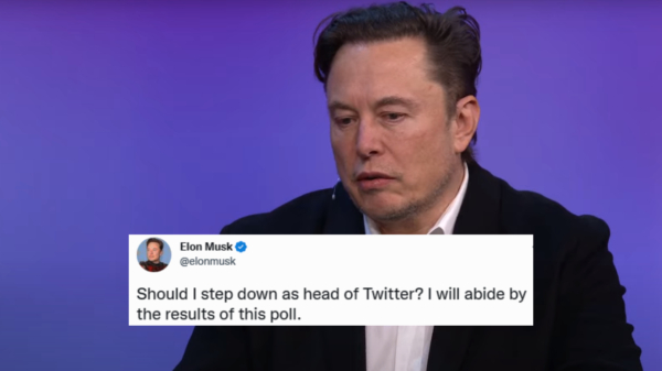 Elon Musk hangt zijn eigen toekomst als Twitterbaas aan een poll en dreigt te verliezen