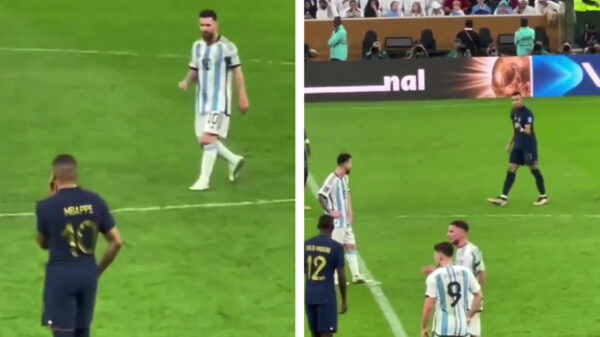 Messi en Mbappé waren elkaar tijdens de finale stevig aan het opnaaien