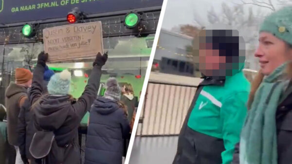 Vrouw brengt bij Glazen Huis groet aan uithuisgeplaatste kinderen, wordt door security verwijderd