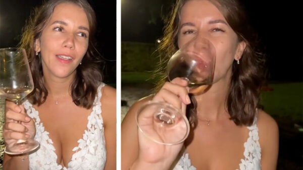 Het eerste vs het laatste drankje op deze bruiloft is wederom exemplarisch