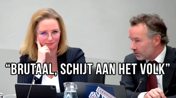 Microfoon staat open terwijl Fleur Agema en Van Haga over Sywert 'fluisteren'