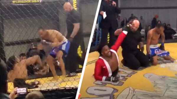 Eindbaas én beenloze Zion Clark heeft zijn eerste MMA-gevecht gewonnen