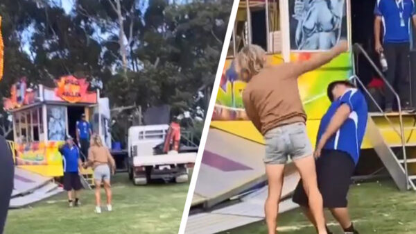 Iedereen opgepast, kacheltjelamme Karen is pislink en probeert een klap uit te delen