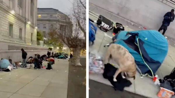 In San Francisco is het anno 2022 nog steeds een en al treurnis