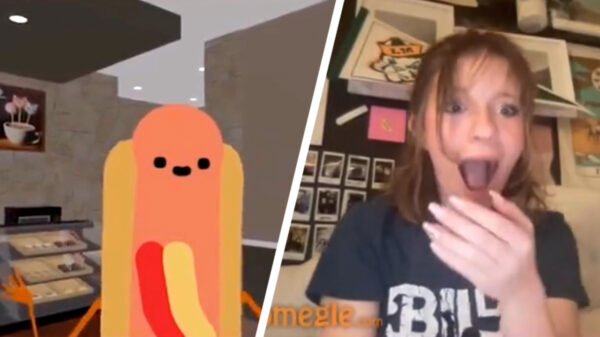 Vunzige hotdog heeft een speciale bestelling voor stoney op Omegle