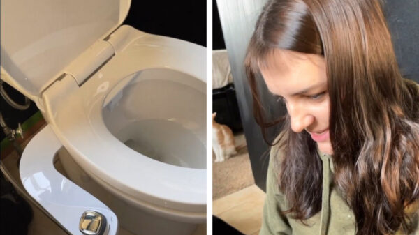 Kijk schat, wat vind je van onze nieuwe hypermoderne wc?