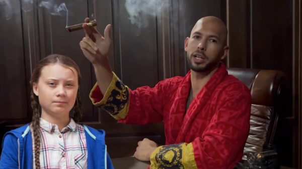 Andrew Tate doet stoer tegenover Greta Thunberg, maar Greta slaat keihard terug