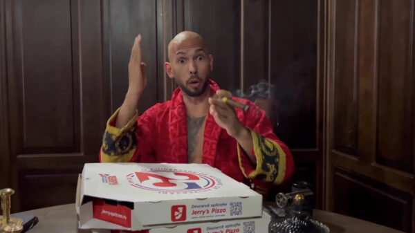 Andrew Tate dankzij fittie met Greta Thunberg gearresteerd wegens mensenhandel en verkrachting