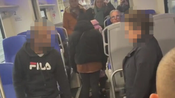 Conductrice daagt agressieve passagier uit maar die blijkt toch minder stoer dan gedacht
