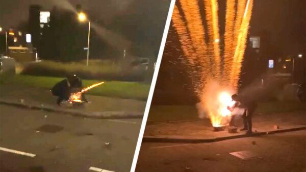 Nu al het slechtste idee van 2023: met je bakkes boven een cake hangen