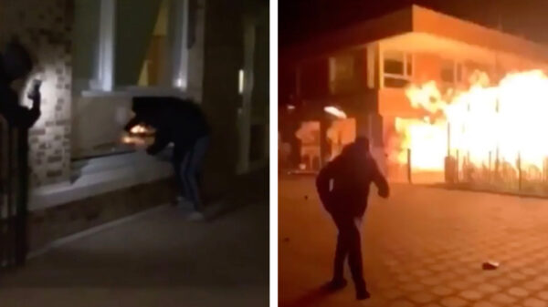 Eencelligen blazen tijdens oud en nieuw een Amsterdamse basisschool op