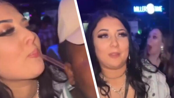 Grapje in de kroeg eindigt in een fikse lading karma op haar bakkes