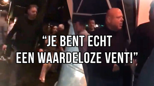 Peter Gillis BLOEDLINK nadat zijn dochter wordt lastiggevallen in een café in Asten