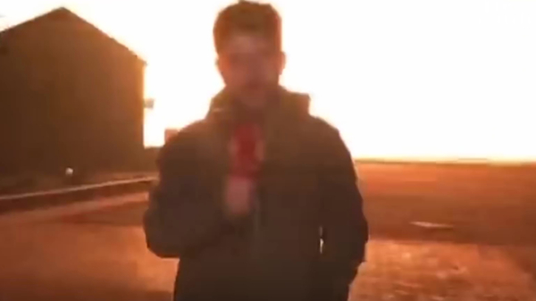 Raketinslag laat zien hoe bizar gevaarlijk het werk van verslaggevers in Oekraïne is