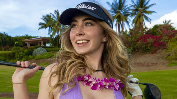Dankzij Grace Charis is golf onze nieuwe favoriete sport om... naar te kijken