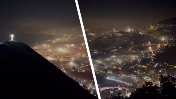 In het Italiaanse Napoli weten ze ook hoe je oud & nieuw moeten vieren!