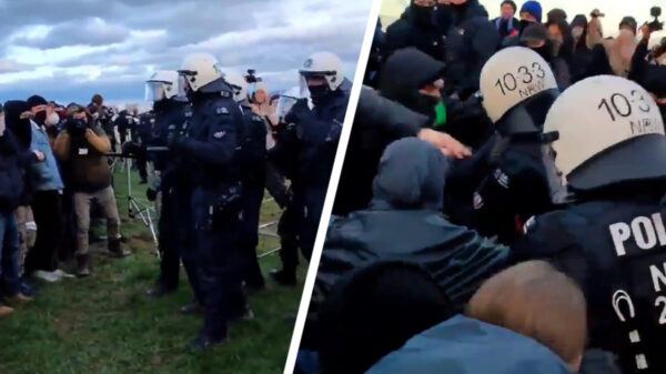 Duitse politie botst met klimaatactivisten tijdens ontruiming 'bruinkooldorp' Lützerath