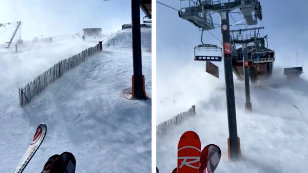 Hebben ze eindelijk een beetje sneeuw, is het wéér niet goed!