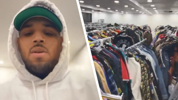 Hè toch: zanger Chris Brown heeft een grotere kledingkast nodig