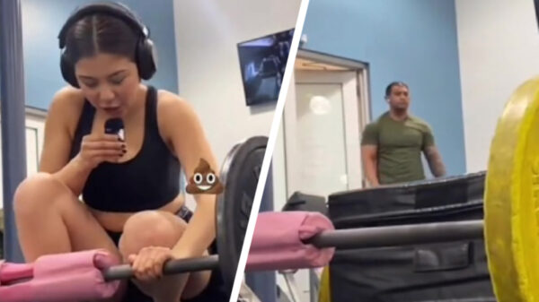 Verwaande influencer jankt over glurende mannen in de sportschool maar krijgt de wind van voren
