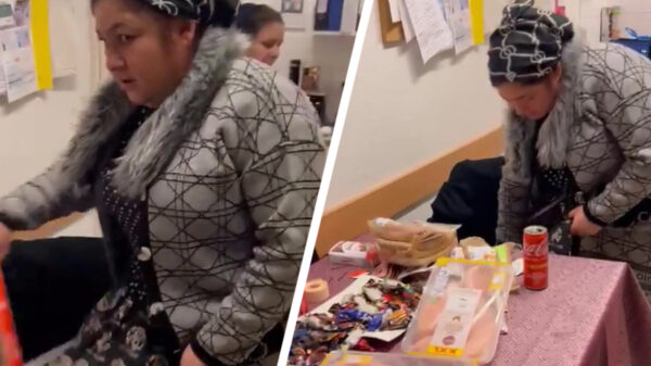 Proletarisch winkelen gaat het makkelijkst met een enorme soepjurk aan