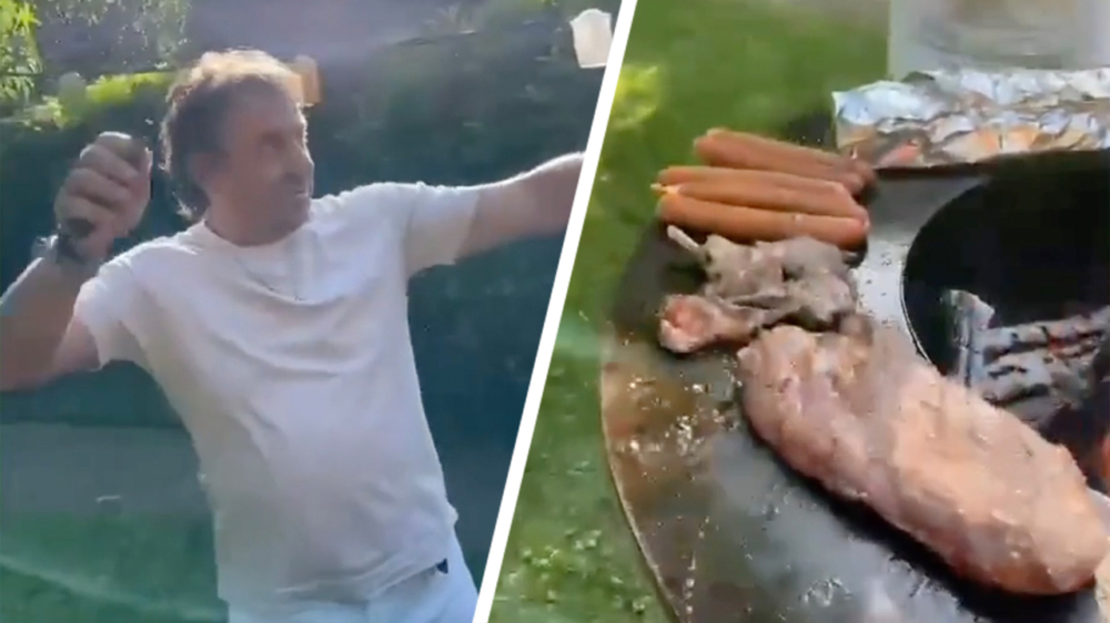 Ongemakkelijke video van een barbecuende Marco Borsato gaat weer rond