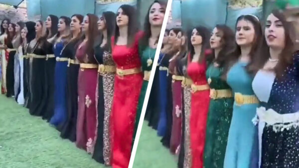 Goedemorgen: we beginnen vandaag met een traditioneel Koerdisch dansje