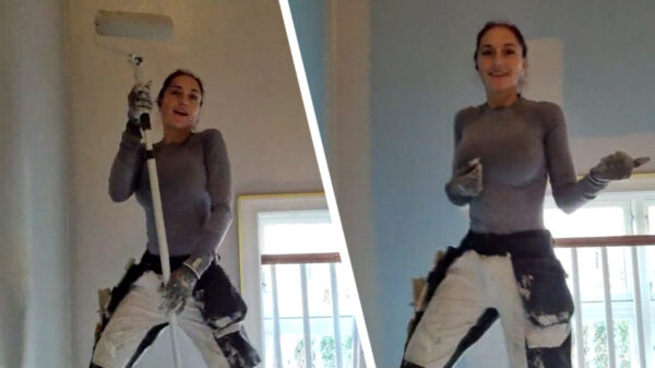 Schat, ik geloof toch dat ons huis weer een likje verf kan gebruiken