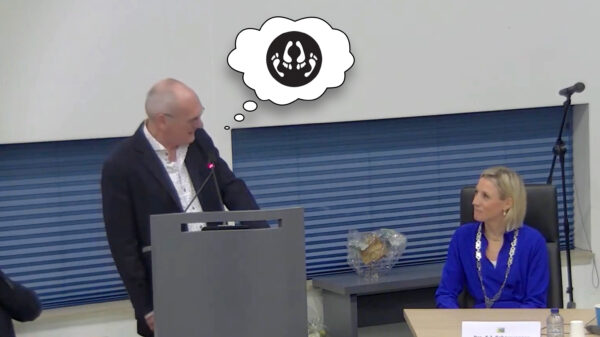 Lullige verspreking tijdens installatie burgemeester van de gemeente Veere