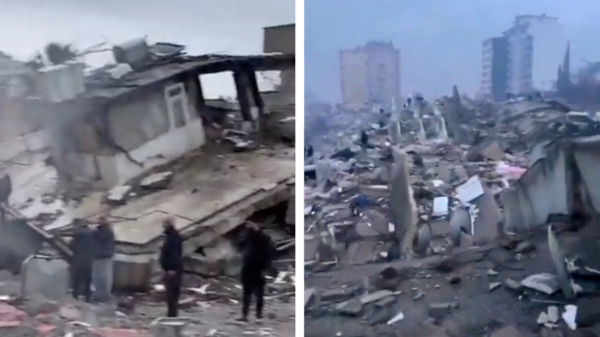 Dystopische beelden na aardbeving in grensgebied Turkije en Syrië, meer dan 1200 doden